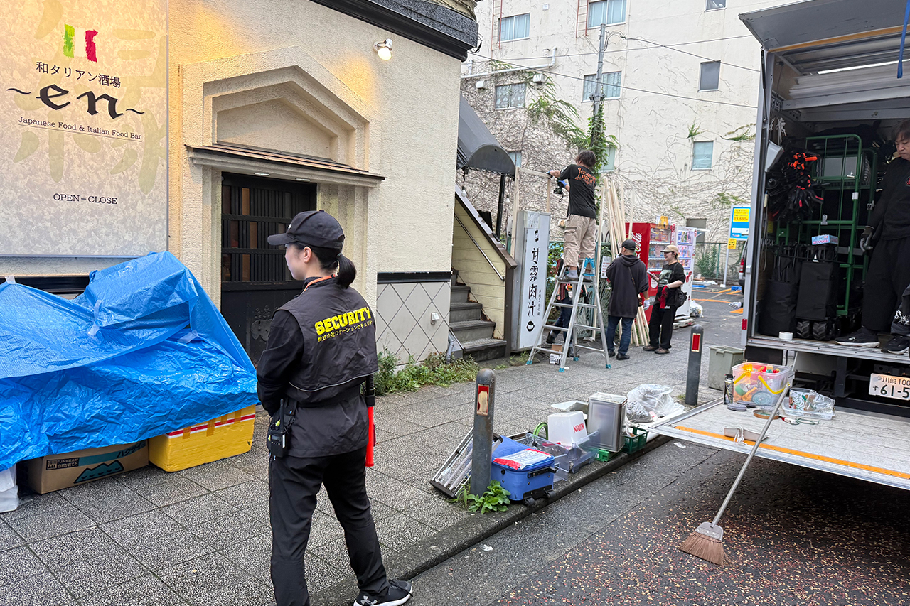 ドラマ・映画撮影警備 株式会社ロケーションセキュリティ